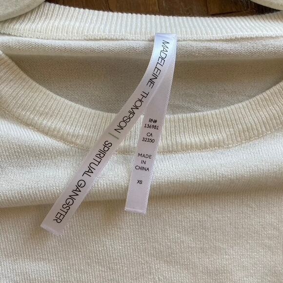 Spiritual Gangster x Madeleine Thompson Rainbow Sweater - Picture 6 of 7